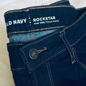 Dark Wash High-Rise Jeans